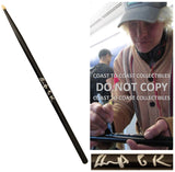 Steven Adler Guns N Roses drummer signed Drumstick COA proof autographed .GNR.