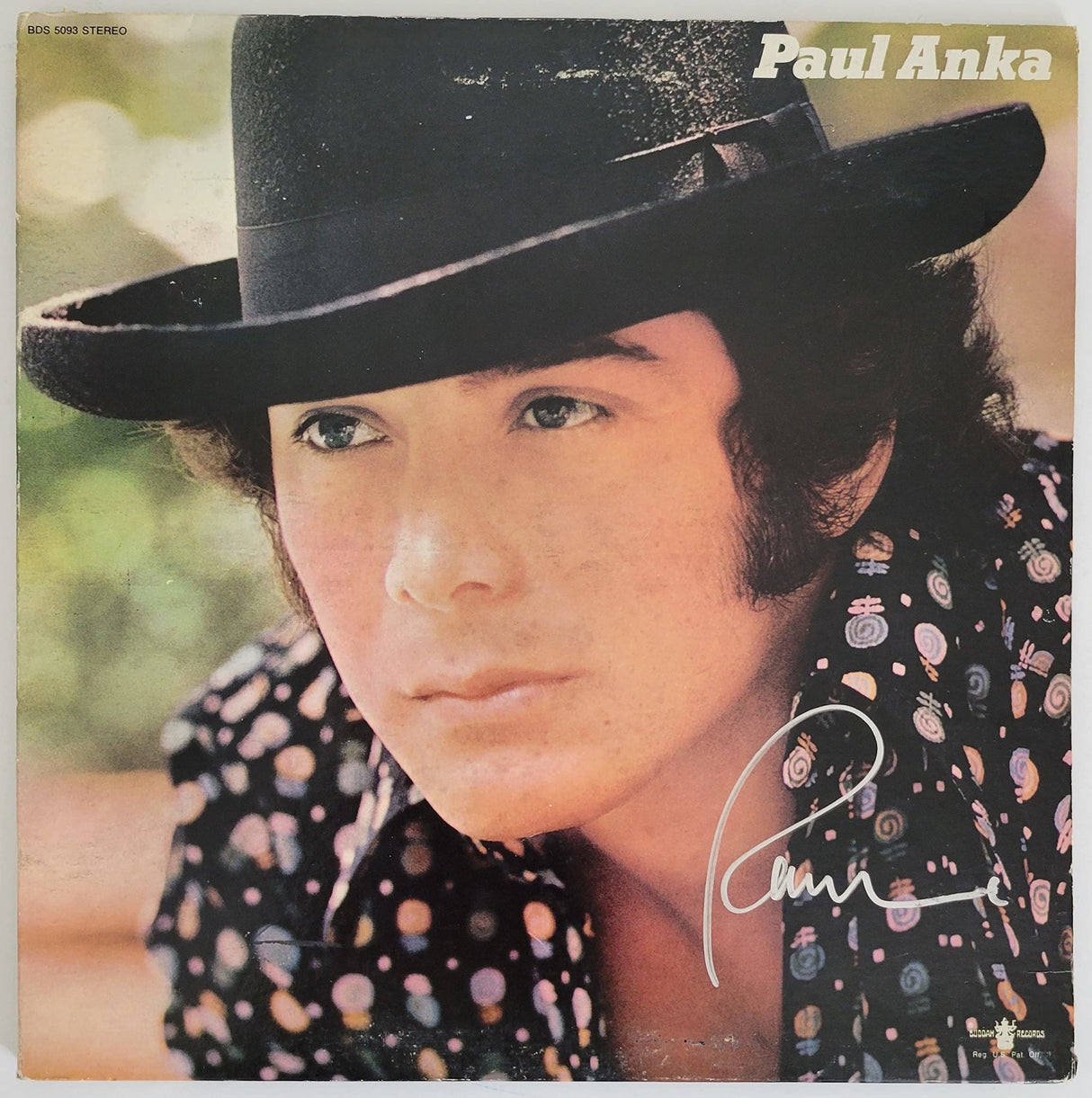 Paul Anka signed album vinyl record COA exact proof autographed STAR