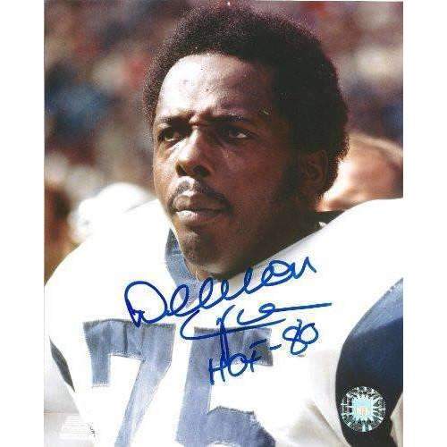 Deacon Jones, Los Angles, Rams, San Diego Chargers, Hall of Fame, Hof, Signed, Autographed,8x10 Photo, a Coa with the Proof Photo Will Be Included with the Photo