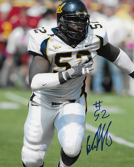 Brandon Mebane, California Bears, Cal, signed autographed, 8x10 photo, COA.