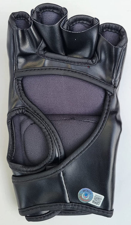 Cris Cyborg UFC Champion signed autographed UFC glove proof Beckett COA