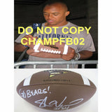 Shane Vereen, California Bears, Cal, New England Patriots, Signed, Autographed, Ncaa Football, a Coa with the Proof Photo of Shane Signing Will Be Included