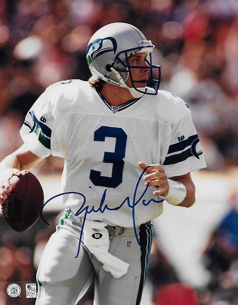 Rick Mirer Seattle Seahawks signed autographed, 8x10 Photo, COA will be included.