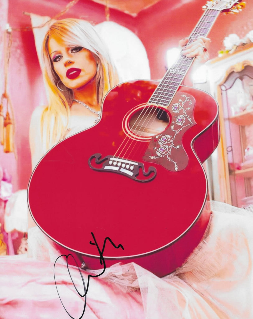 Orianthi Panagaris Guitarist signed 8x10 photo COA Proof autographed (Michael Jackson) STAR