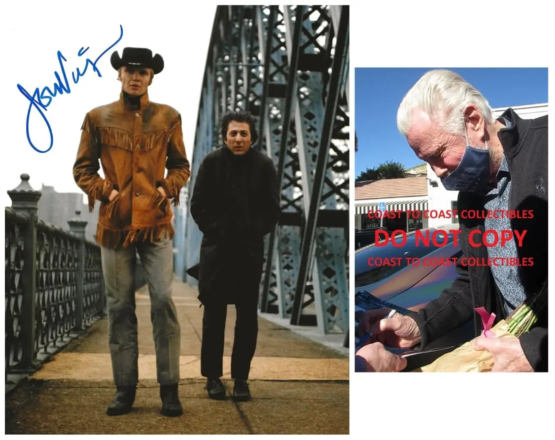 Jon Voight Signed Midnight Cowboy 8x10 Photo Proof COA Autographed. STAR