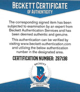 Corey Kluber New York Yankees autographed baseball proof Beckett COA