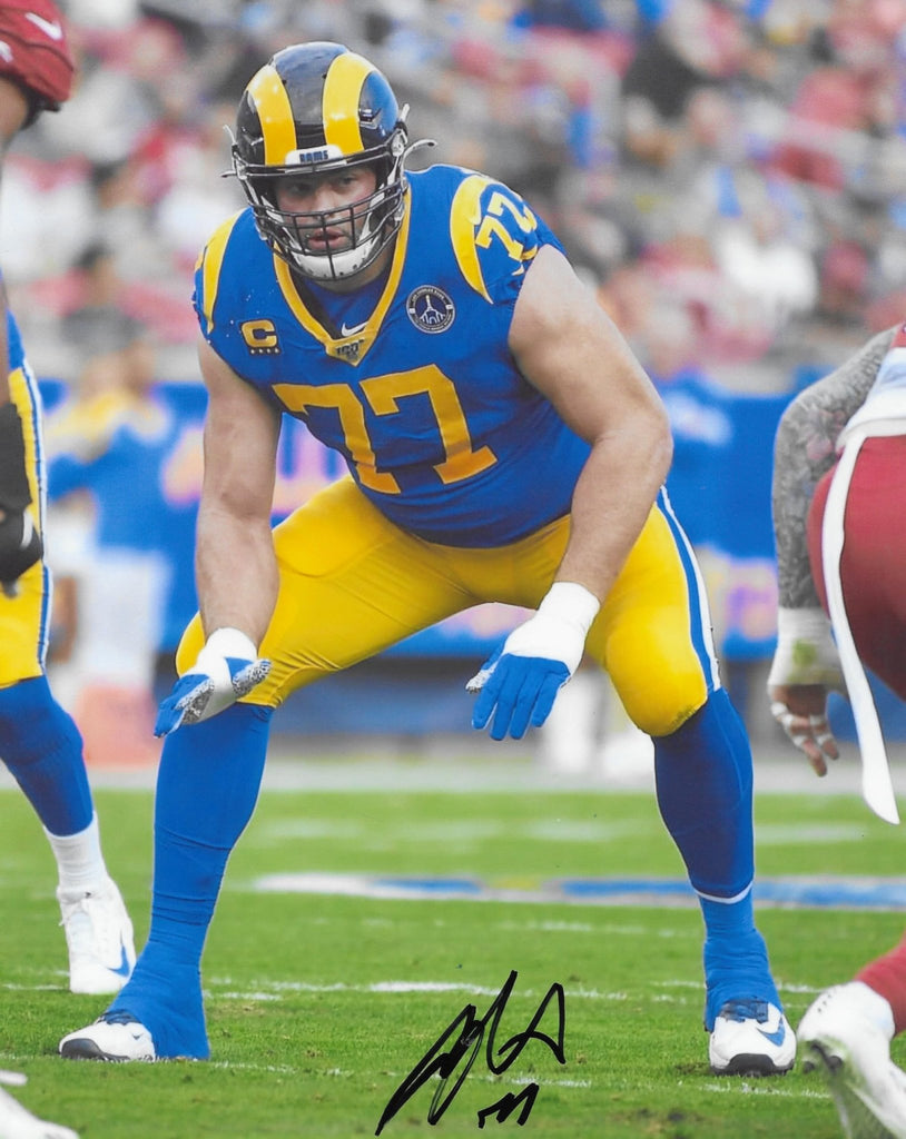 Andrew Whitworth Signed 8x10 Photo Proof Los Angeles Rams Football Autographed..