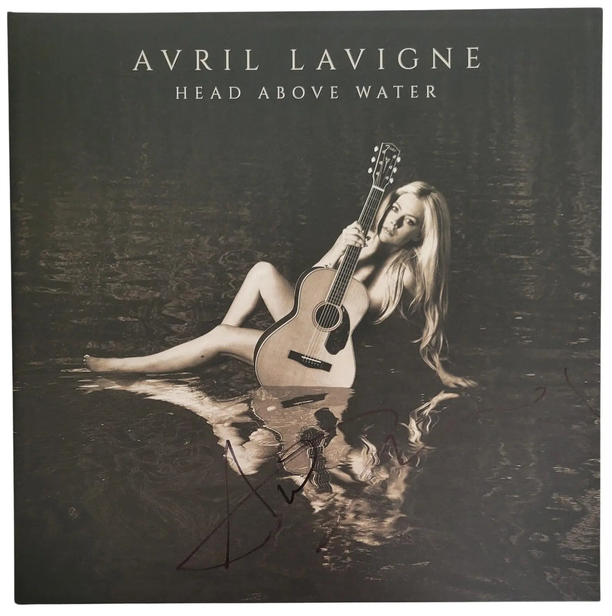 Avril Lavigne Signed Head Above Water Album Vinyl Record COA Proof Autographed Star