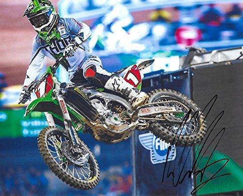 Ryan Villopoto, Supercross, Motocross, Freestyle Motocross, Signed, Autographed, 8X10 Photo, a COA with the Proof Photo of Ryan Signing Will Be Included;.