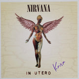 Krist Novoselic signed Nirvana Utero 12x12 album photo COA proof autographed