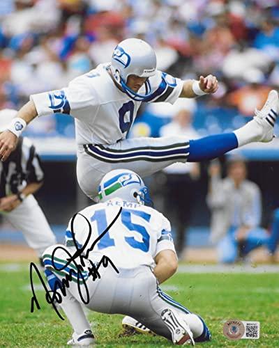 Norm Johnson signed autographed Seattle Seahawks 8x10 Photo proof Beckett COA
