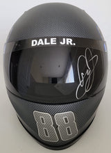 Dale Earnhardt JR signed Nation Wide Nascar full size helmet COA proof autographed