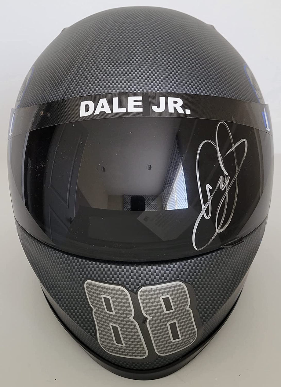 Dale jr hot sale autographed helmet