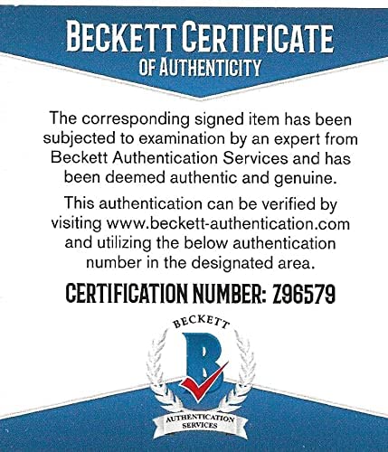Dan Fouts San Diego Chargers Oregon Ducks signed NFL football proof Beckett COA autograph