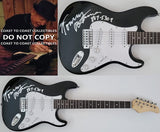 Tommy Tutone signed electric guitar COA 867-5309 Jenny exact proof star autograph