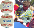 Paul Blackburn Oakland Athletics A's signed baseball COA exact proof autographed