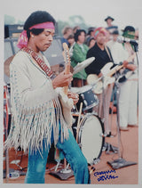 Henry Diltz signed 11x14 Jimi Hendrix photo Proof Beckett COA autograph STAR