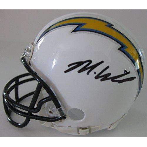 Mike Williams, Los Angeles Chargers, LA, Signed, Autographed, Football Mini Helmet, a COA with the Proof Photo of Mike Signing Will Be Included