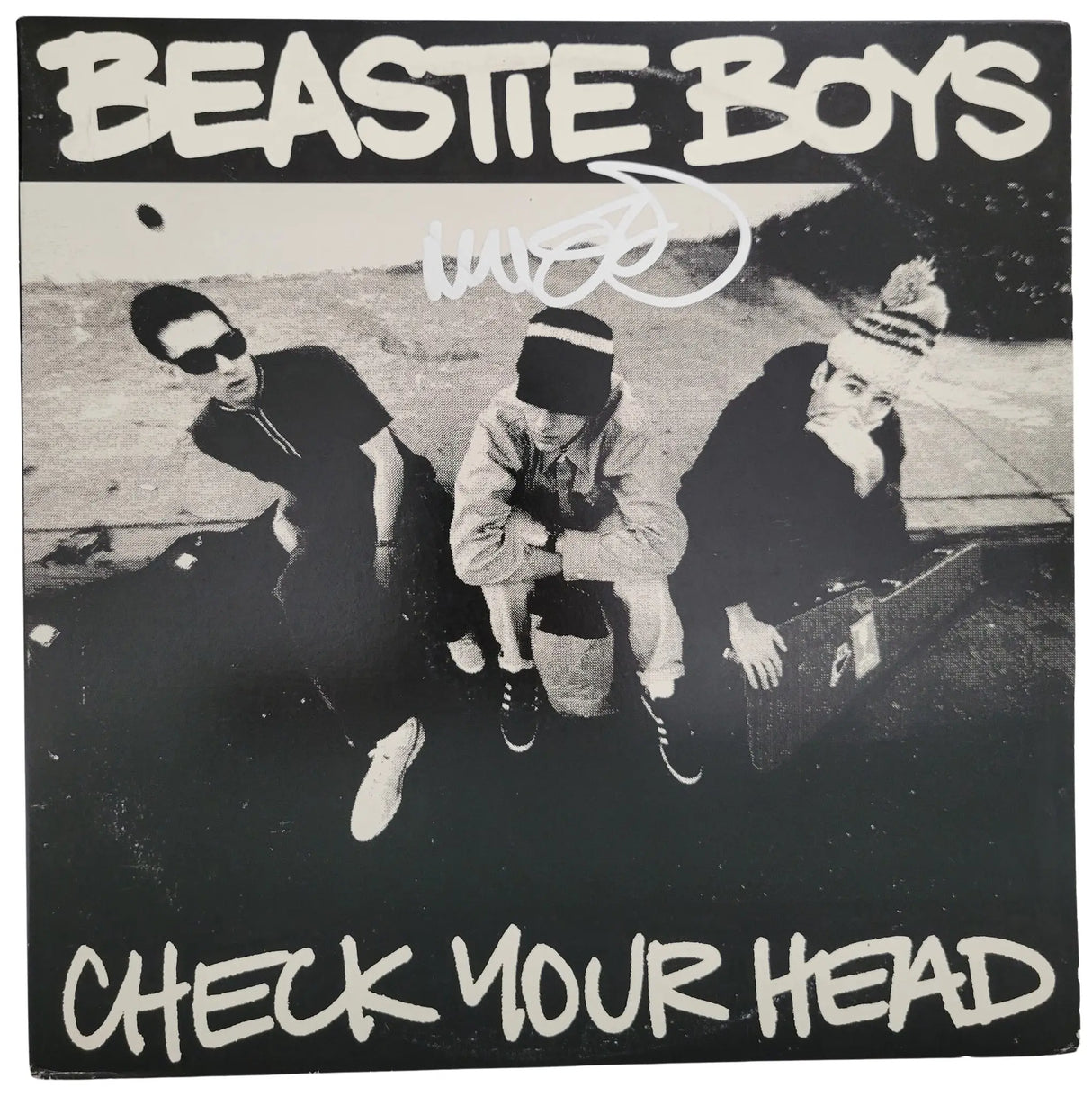 Mike Diamond signed Beastie Boys Check Your Head album vinyl Proof Beckett COA autographed STAR
