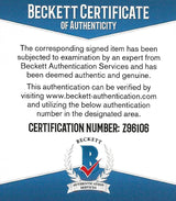 Amari Cooper signed Oakland Raiders football jersey proof Beckett COA autograph