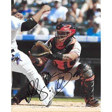 Hector Sanchez, San Francisco Giants, Signed, Autographed, 8x10, Photo, a COA With The Proof Photo Will Be IncludedWill Be Included.