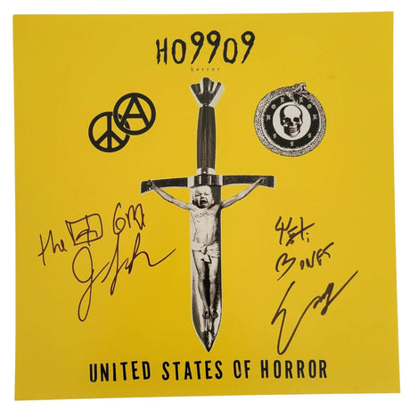 Ho99o9 Yeti Bone/Eaddy & The OGM signed 12x12 photo COA Proof HORROR autographed STAR