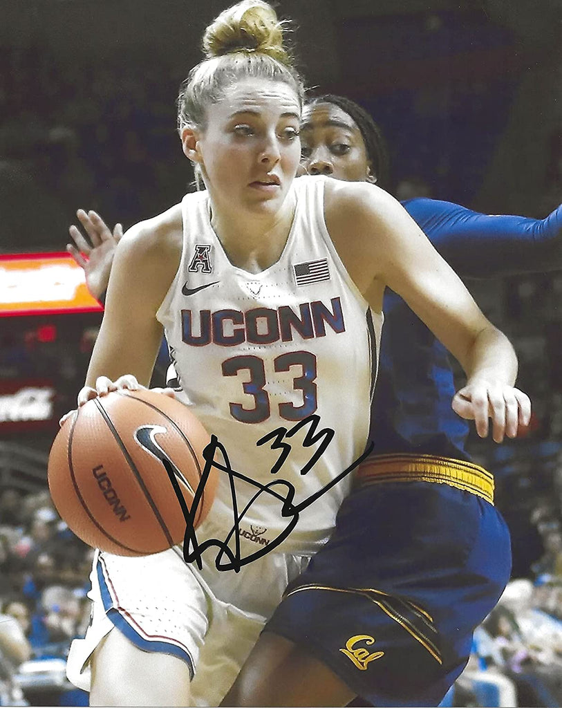 Katie Lou Samuelson signed autographed UConn Huskies basketball 8x10 photo COA. proof
