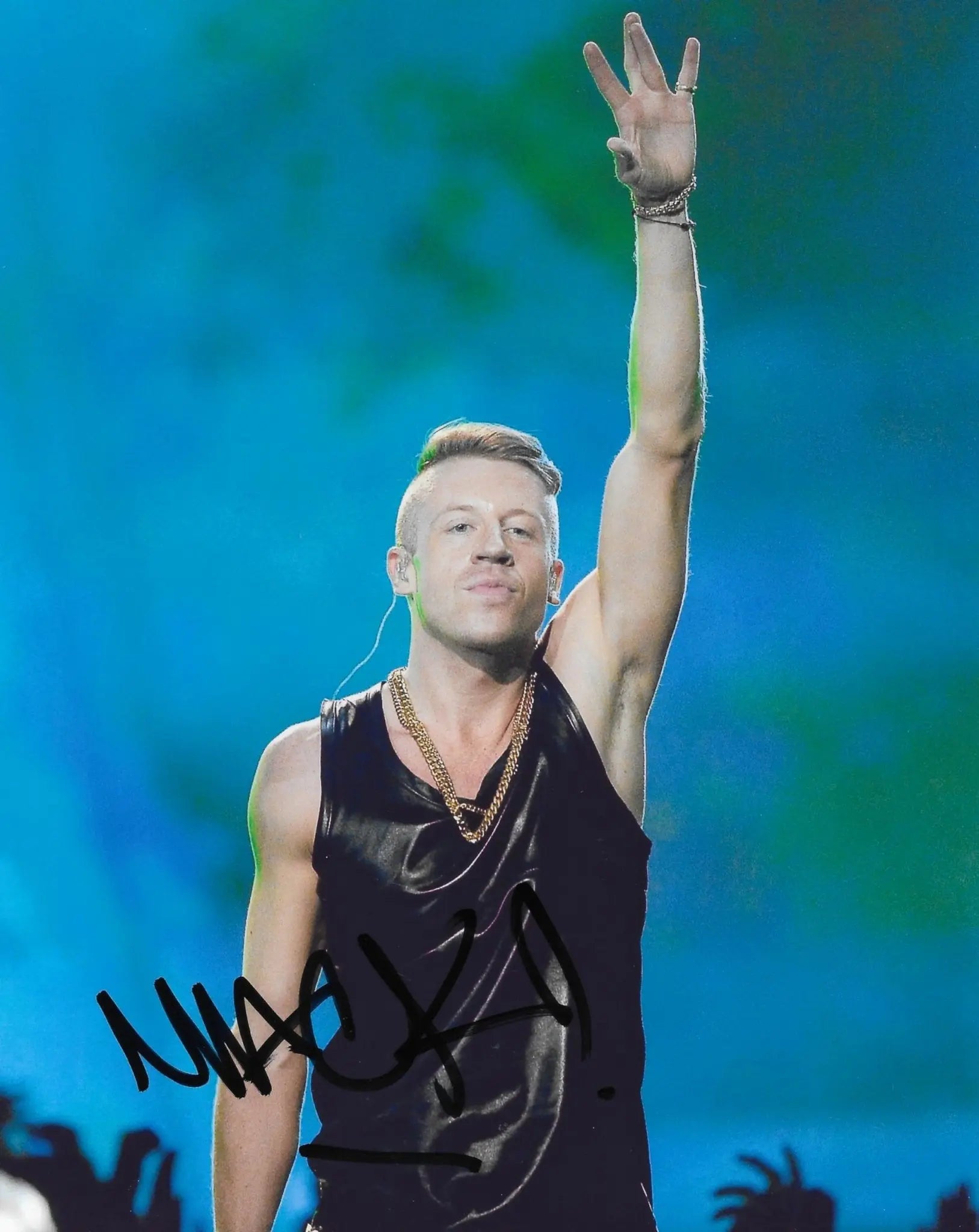 Macklemore Signed 8x10 Photo Proof COA The Heist Rapper autographed. STAR