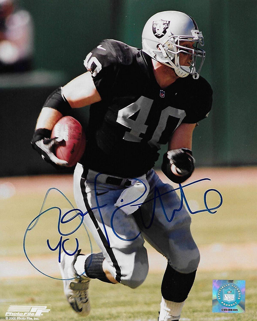 Jon Ritchie Oakland Raiders signed autographed, 8x10 Photo, COA will be included''