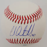 Cal Quantrill Cleveland Guardians San Diego Padres signed baseball COA proof