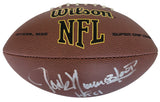 Jack Youngblood LA Rams signed NFL football proof COA autographed