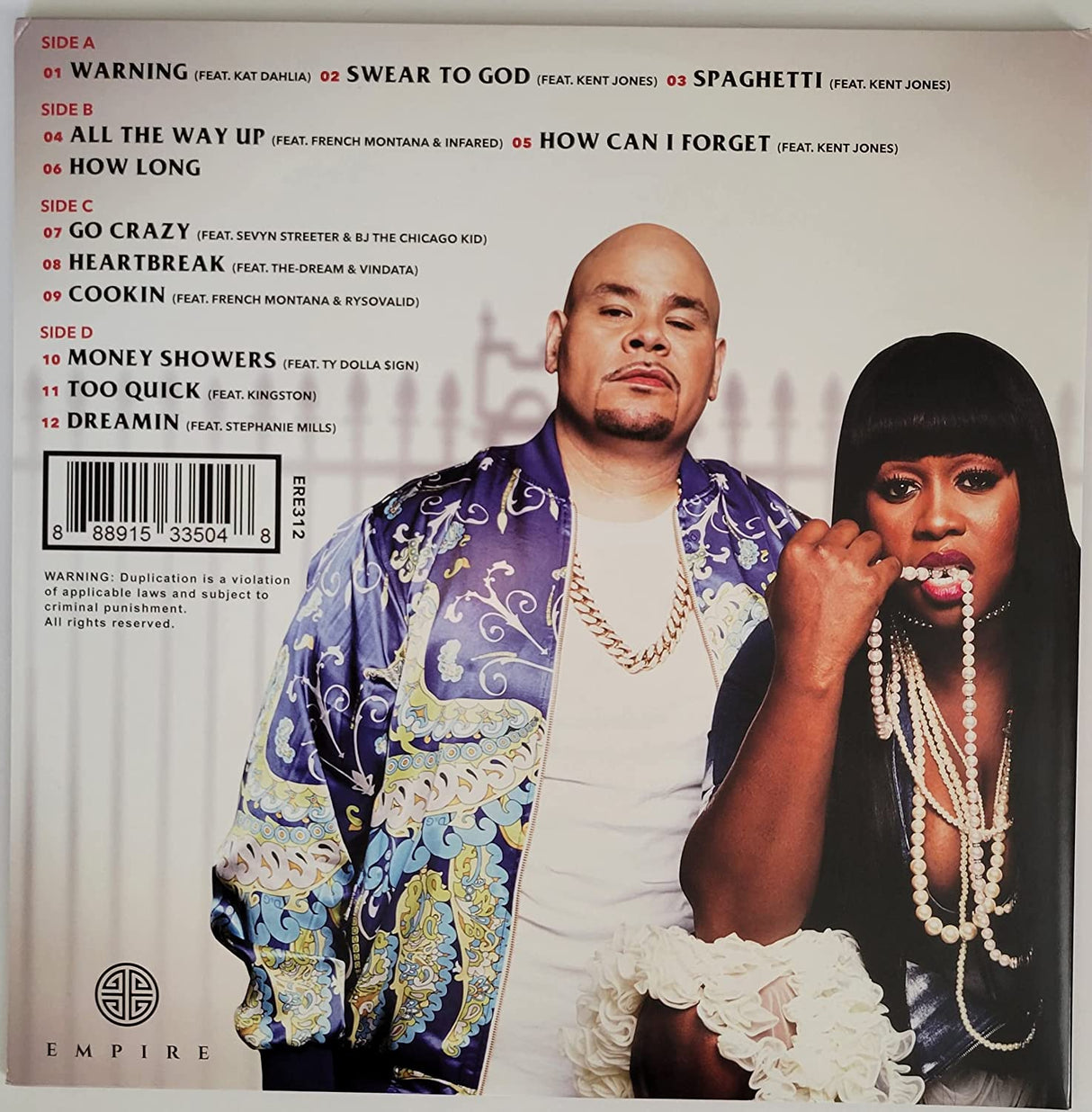 Fat Joe signed autographed Plata O Plomo album vinyl Record COA exact proof STAR