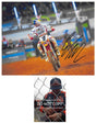 Cooper Webb Signed 8x10 Photo COA Proof Autographed Supercross Motocross.