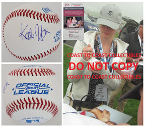 Kate Upton actress swimsuit model signed baseball proof JSA COA autographed