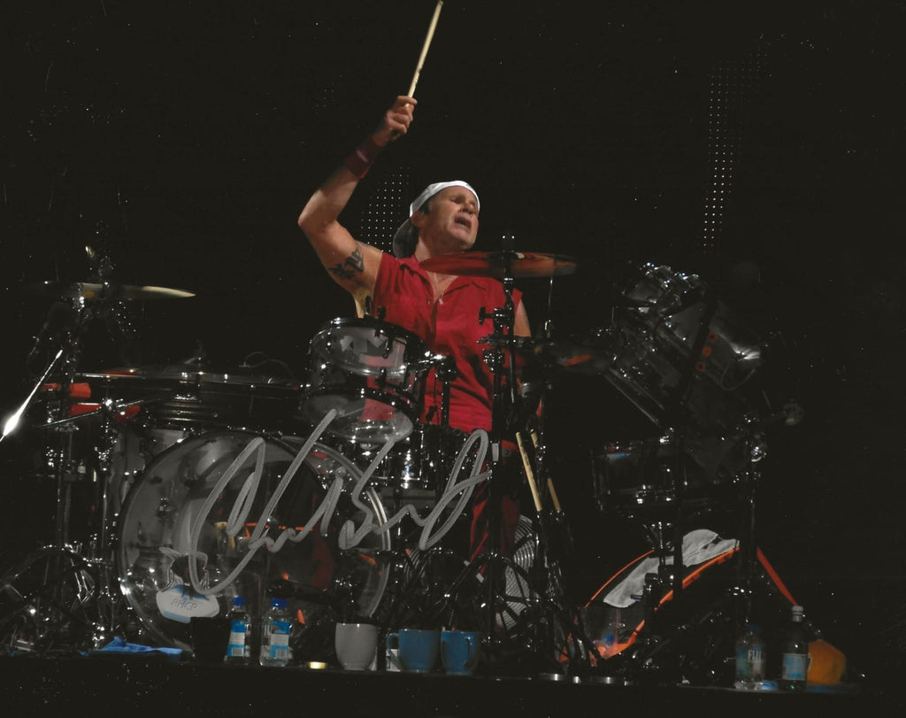 Chad Smith Red Hot Chili Peppers Drummer signed 8x10 photo COA Proof autographed! STAR..