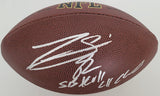 Torrey Smith Baltimore Ravens Eagles signed NFL football COA proof autographed
