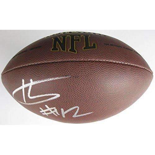 Karl Joseph, Oakland Raiders, West Virginia, Signed, Autographed, NFL Football, a COA with the Proof Photo of Karl Signing Will Be Included