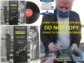 Jon Voight signed autographed Midnight Cowboy album vinyl record proof Beckett STAR