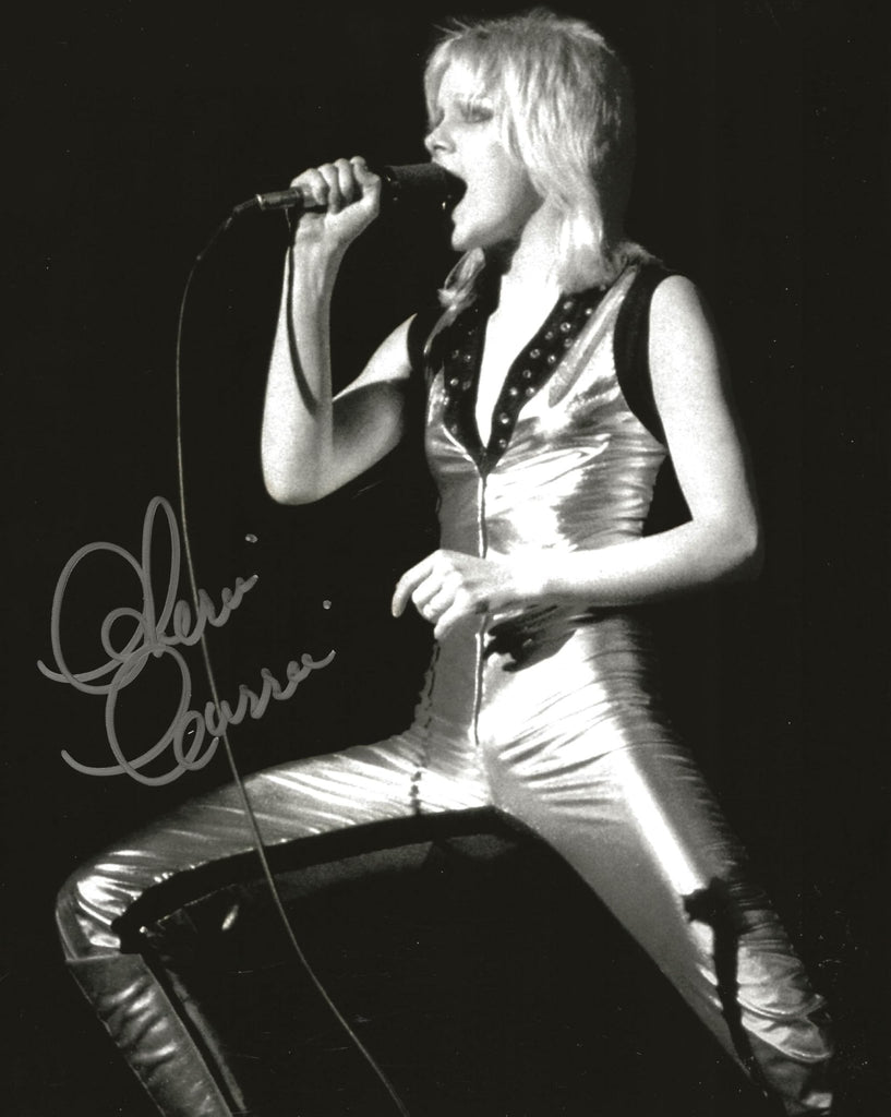 Cherie Currie The Runaways singer signed 8x10 photo COA proof autographed, STAR