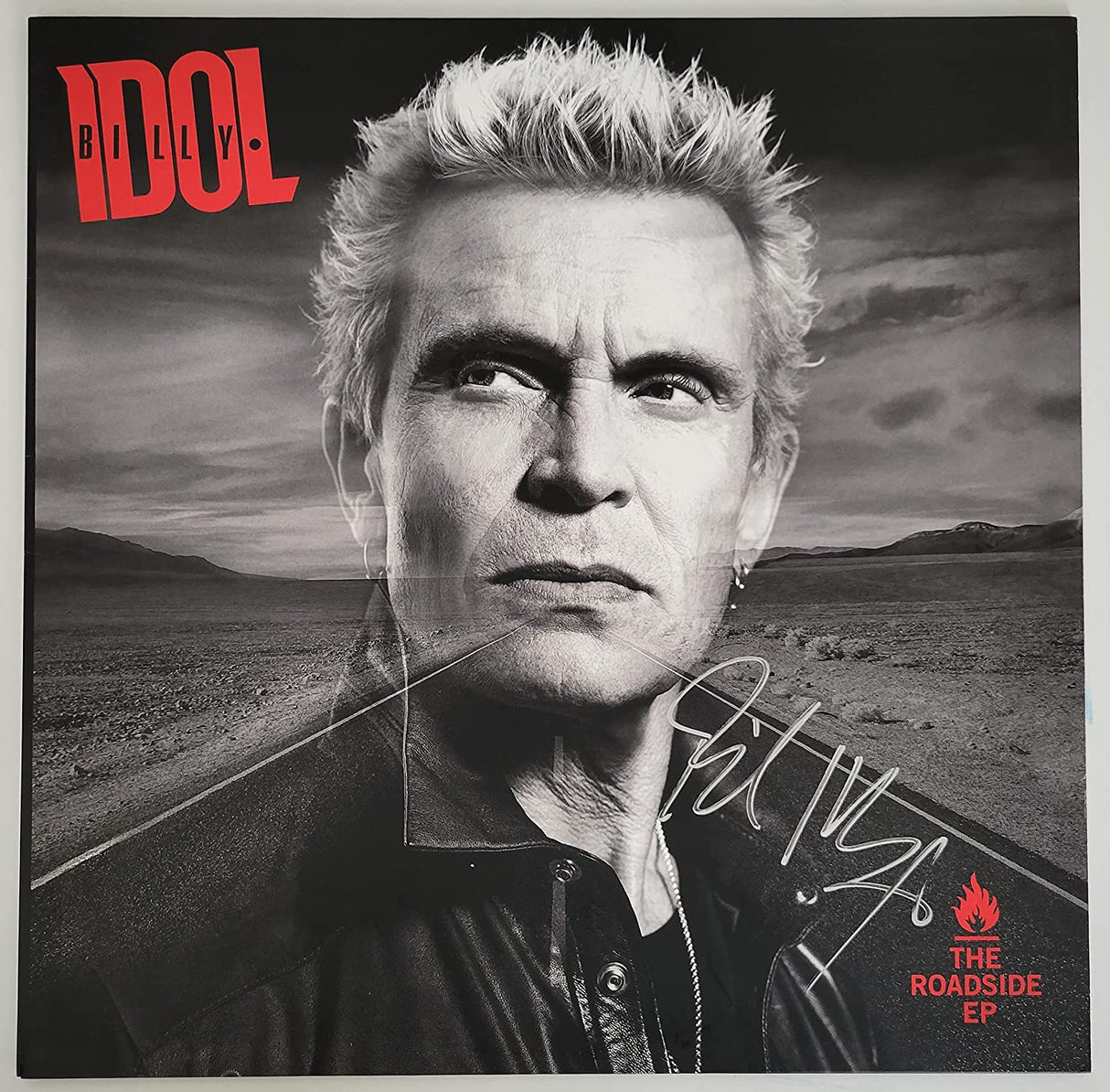 Billy Idol signed autographed The Roadside album vinyl record proof Beckett COA STAR
