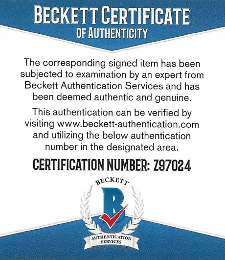 Devan Dubnyk signed Minnesota Wild logo Hockey puck proof Beckett COA autographed
