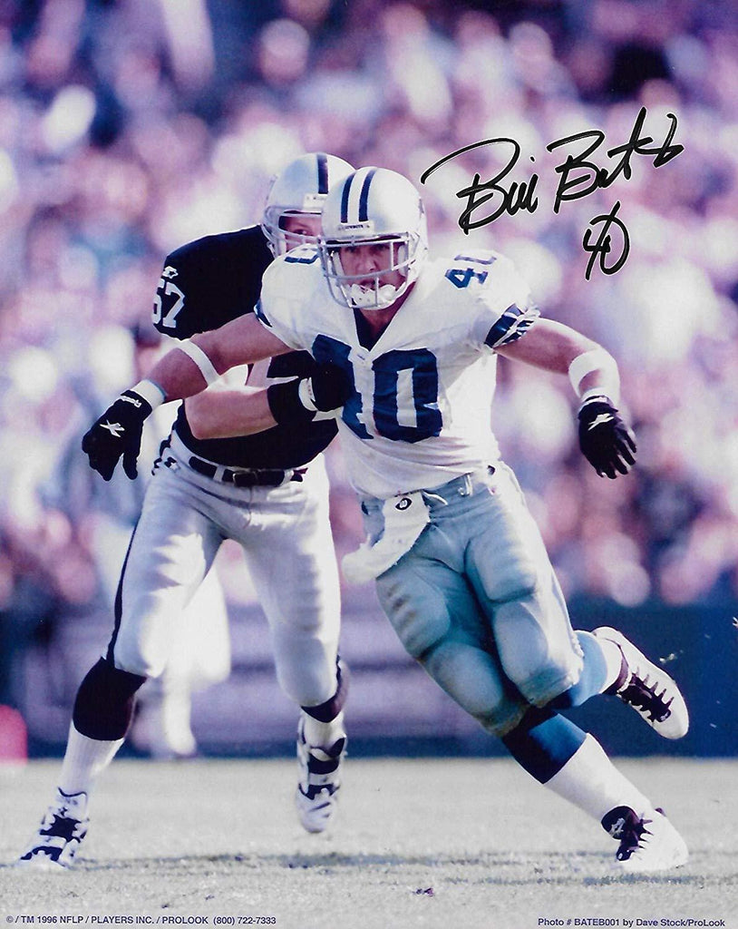 Bill Bates Dallas Cowboys signed autographed, 8x10 Photo, COA will be included