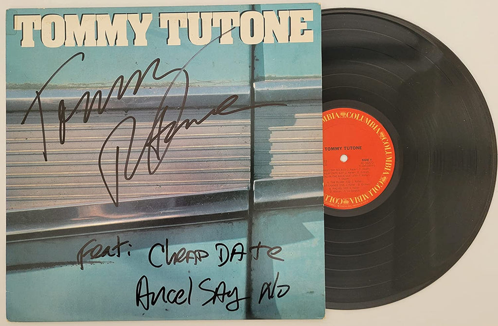 Tommy Heath signed autographed Tommy Tutone album 867-5309 Jenny COA proof Star