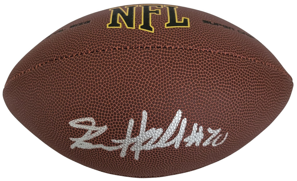 Breece Hall Signed Football Proof COA Autographed New York Jets NFL Iowa State