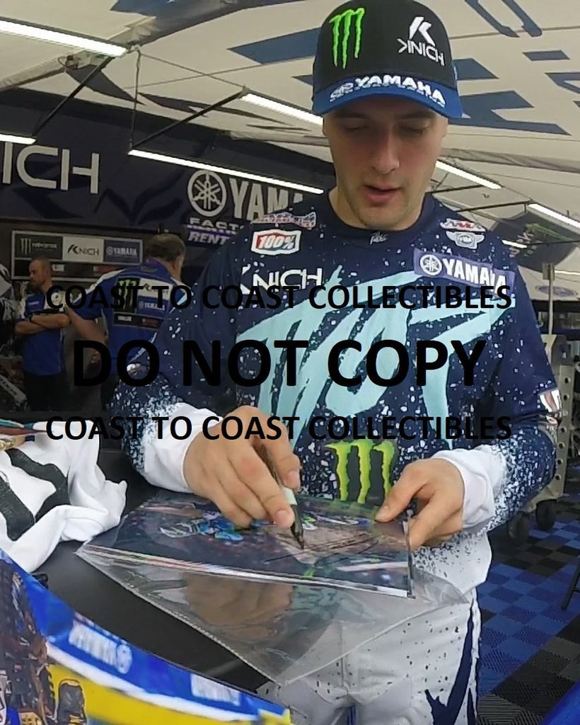 Cooper Webb, Supercross, Motocross, signed, autographed, 8X10 Photo - COA included with proof photo