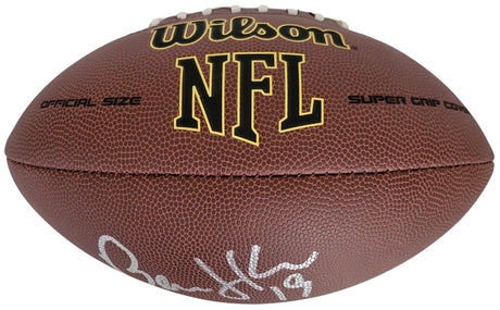 Bernie Kosar Cleveland Browns Miami Signed Football Proof Beckett COA Autographed