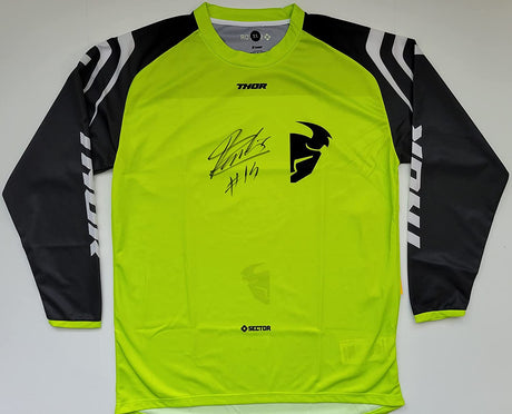 Dylan Ferrandis Supercross Motocross signed Thor Jersey COA proof autographed-