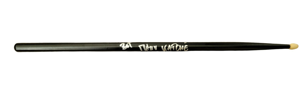 Manu Katche Signed Autographed Drumstick COA Proof Sing & Peter Gabriel Drummer.