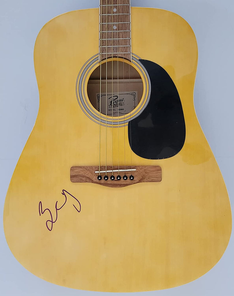 Brad Paisley country music star signed acoustic guitar proof Beckett COA star autograph
