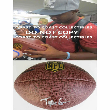 Tyler Ervin, Houston Texans, San Jose State, Signed, Autographed, NFL Duke Football, A COA with the Proof Photo of Tyler Signing Will Be Included